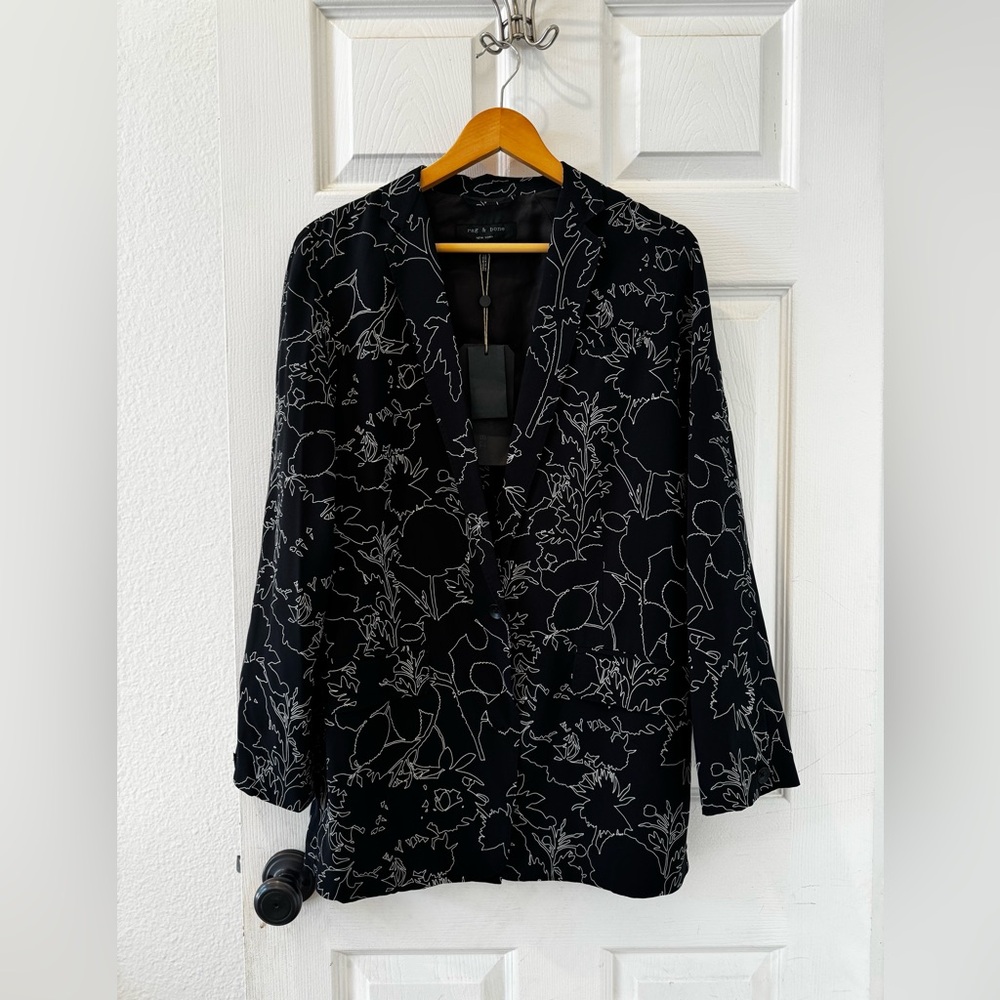 NWT rag & bone Floral Blazer